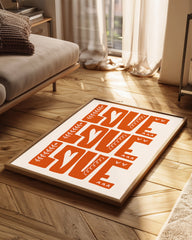 Triple Love Poster Tablosu