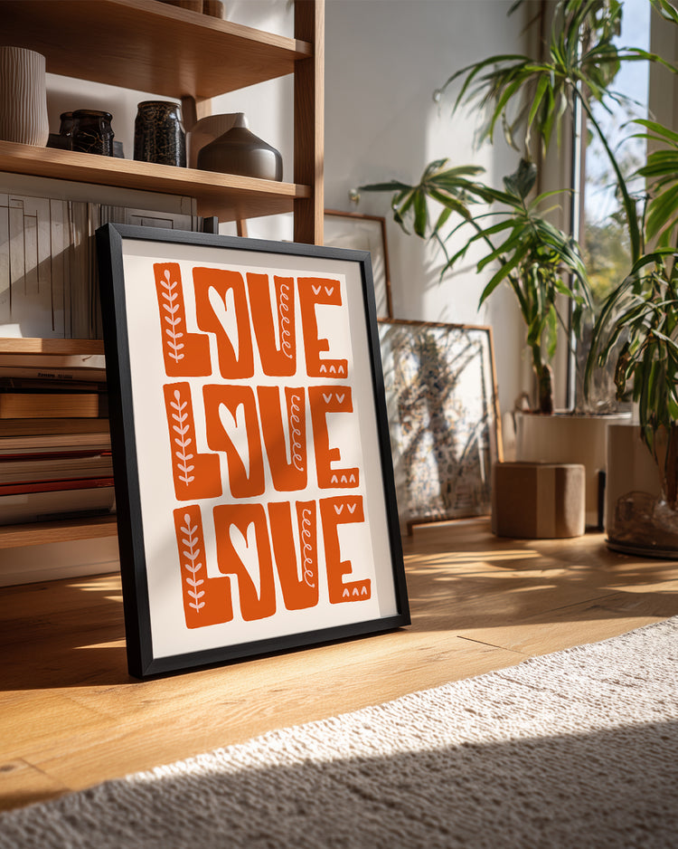 Triple Love Poster Tablosu