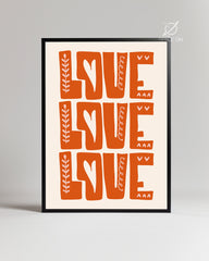 Triple Love Poster Tablosu