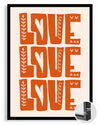 Triple Love Poster Tablosu