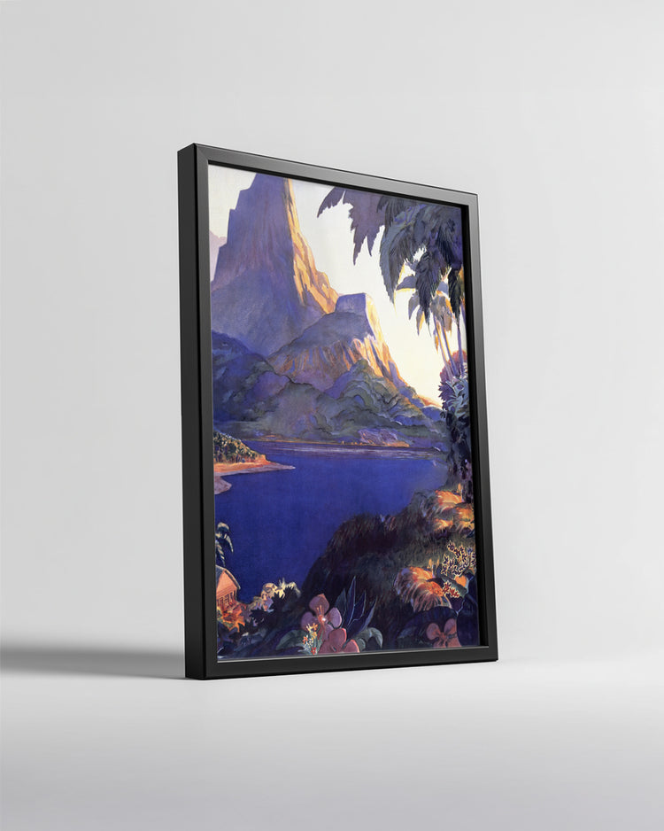 Tropical Glow Poster Tablosu