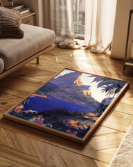 Tropical Glow Poster Tablosu