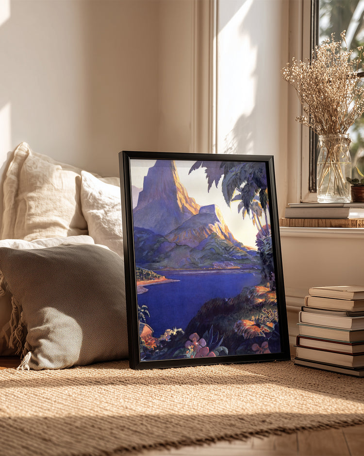 Tropical Glow Poster Tablosu