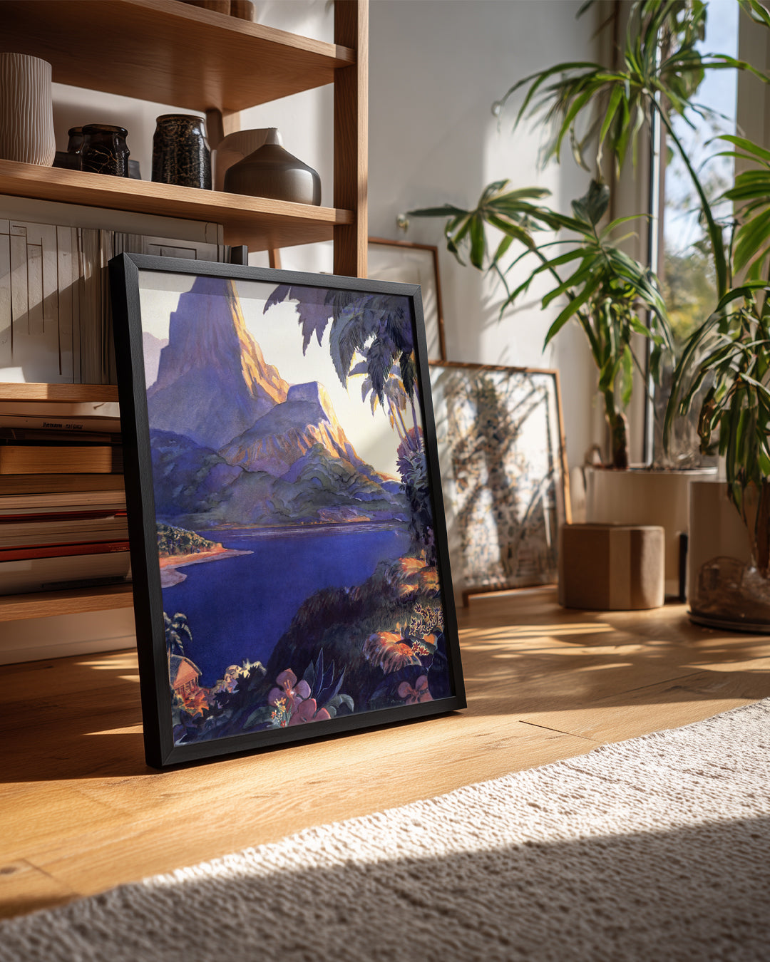Tropical Glow Poster Tablosu