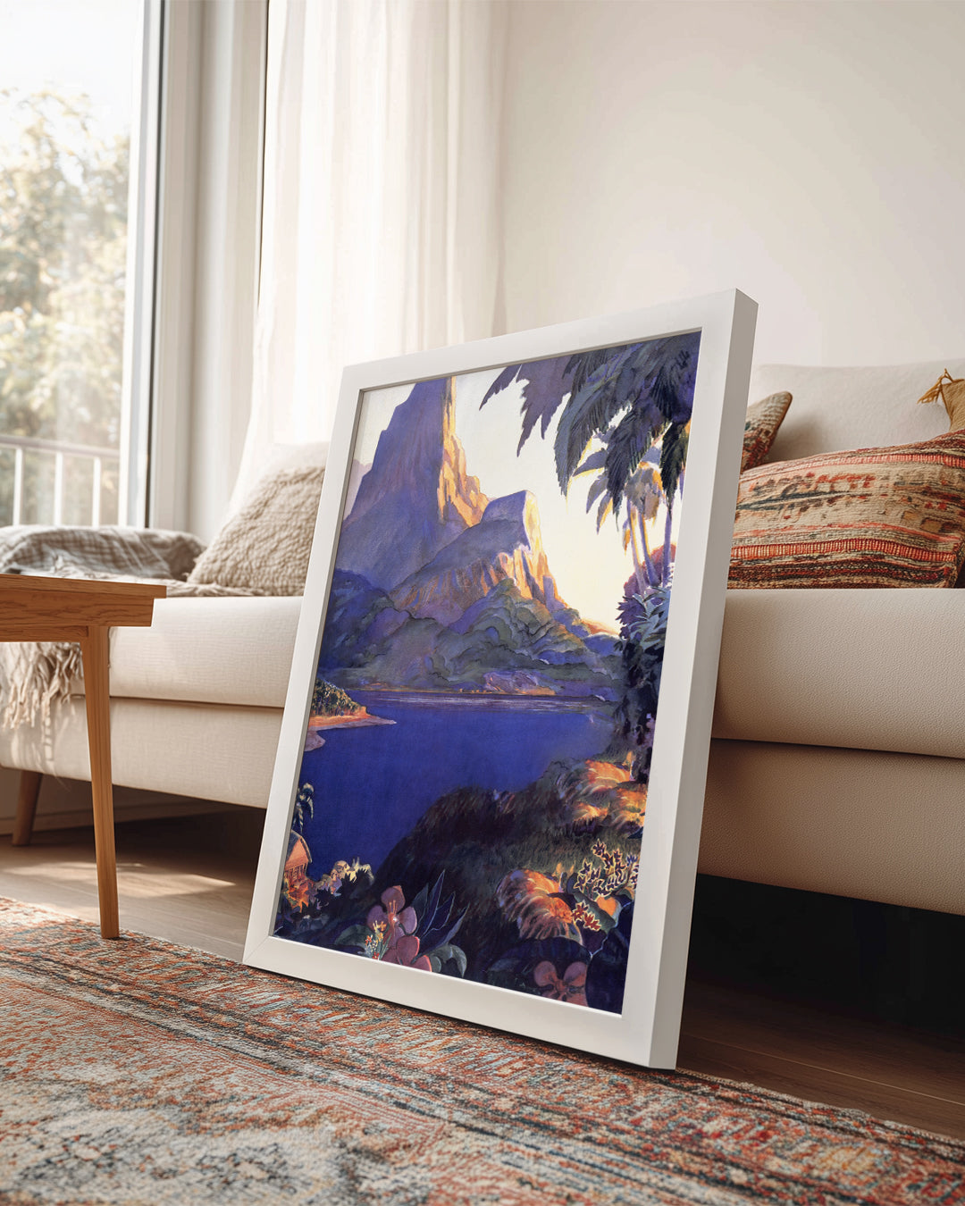 Tropical Glow Poster Tablosu