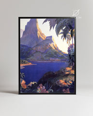Tropical Glow Poster Tablosu