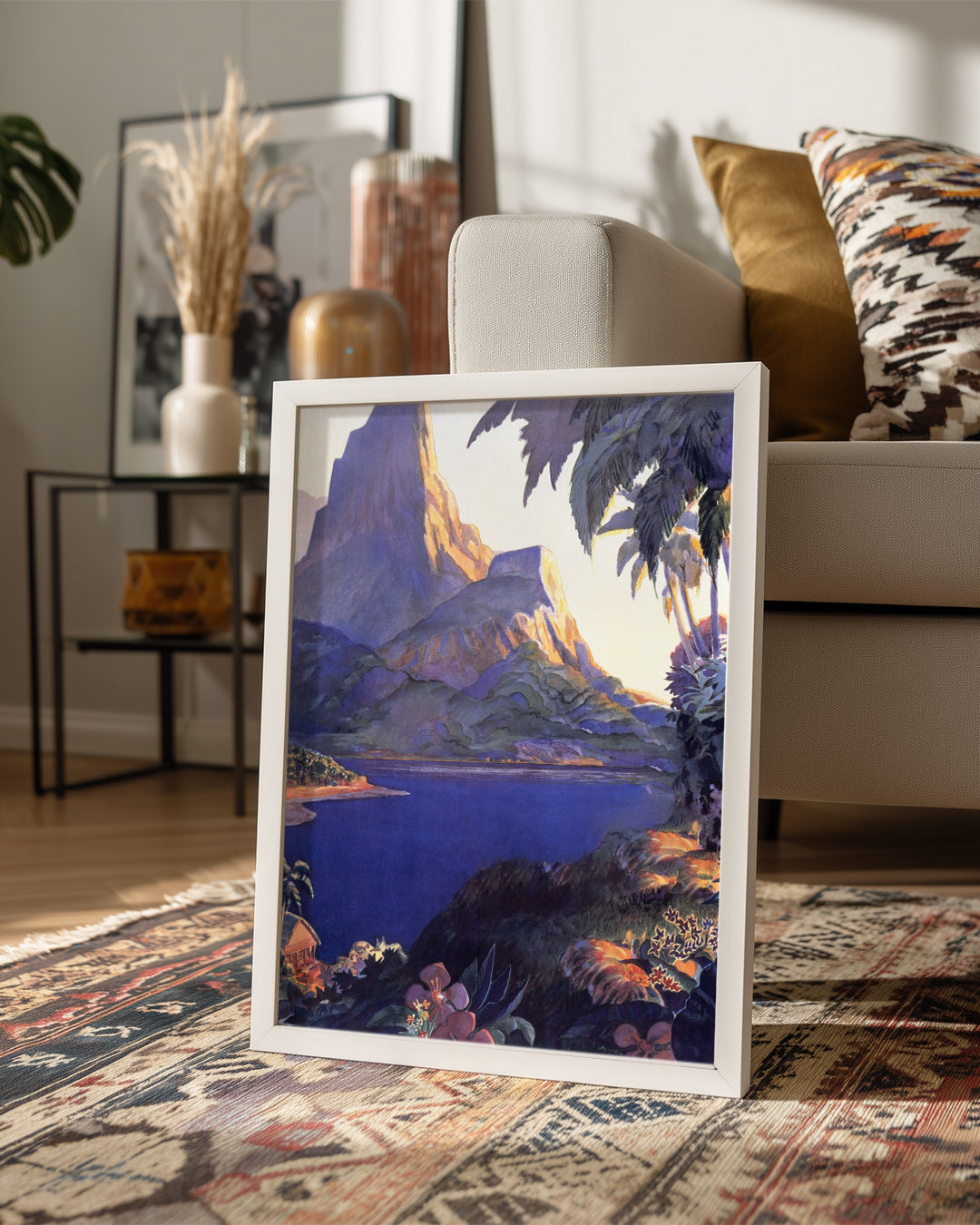 Tropical Glow Poster Tablosu