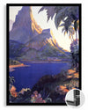 Tropical Glow Poster Tablosu