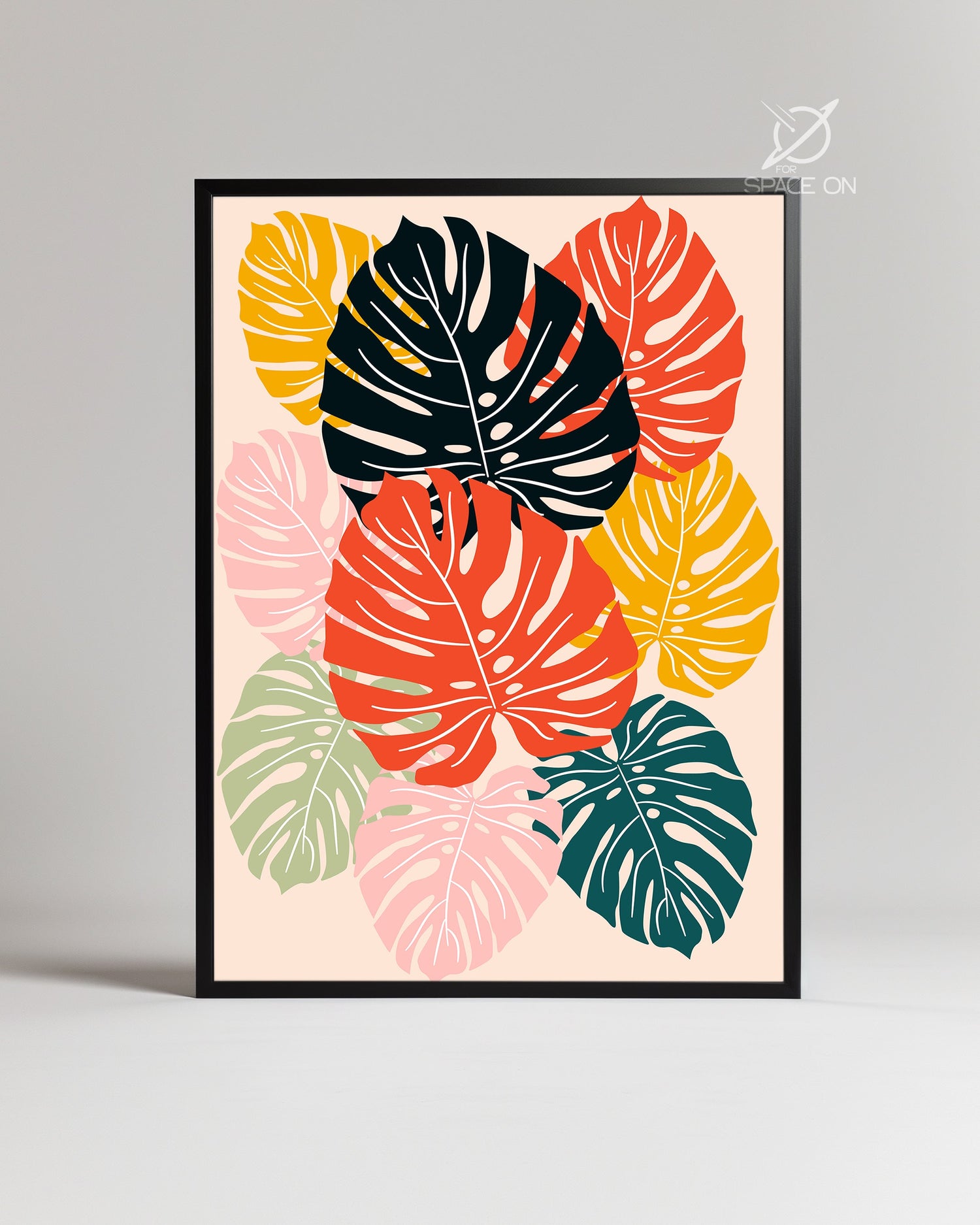 Tropical Layer Poster Tablosu