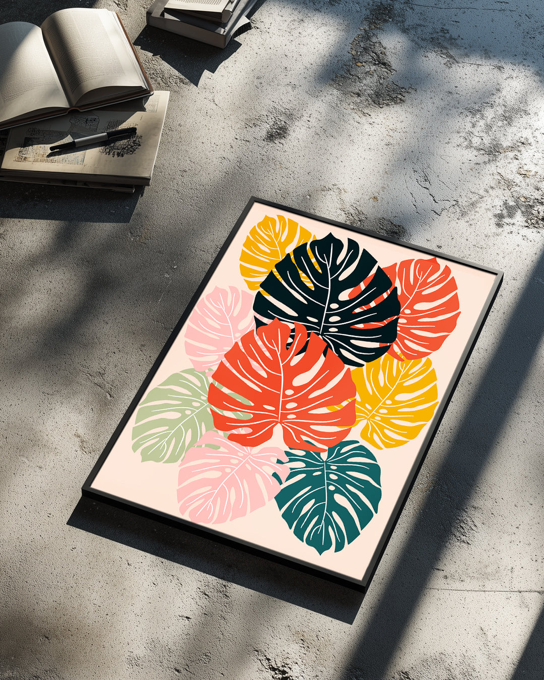 Tropical Layer Poster Tablosu
