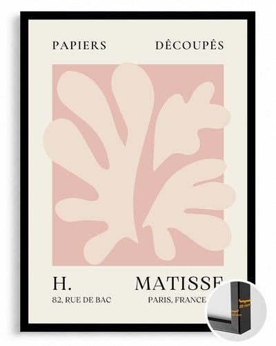 Tropikal Yapraklar - Henri Matisse - 1955 Poster Tablosu