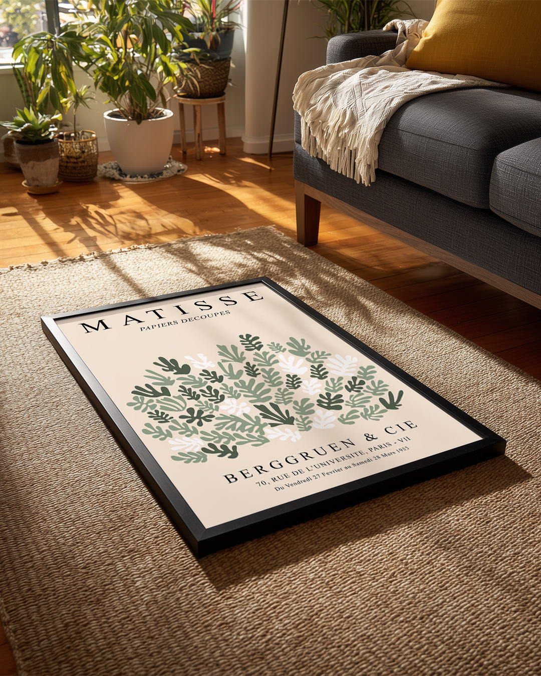 Tropikal Yapraklar Kolajı - Henri Matisse - 1953 Poster Tablosu