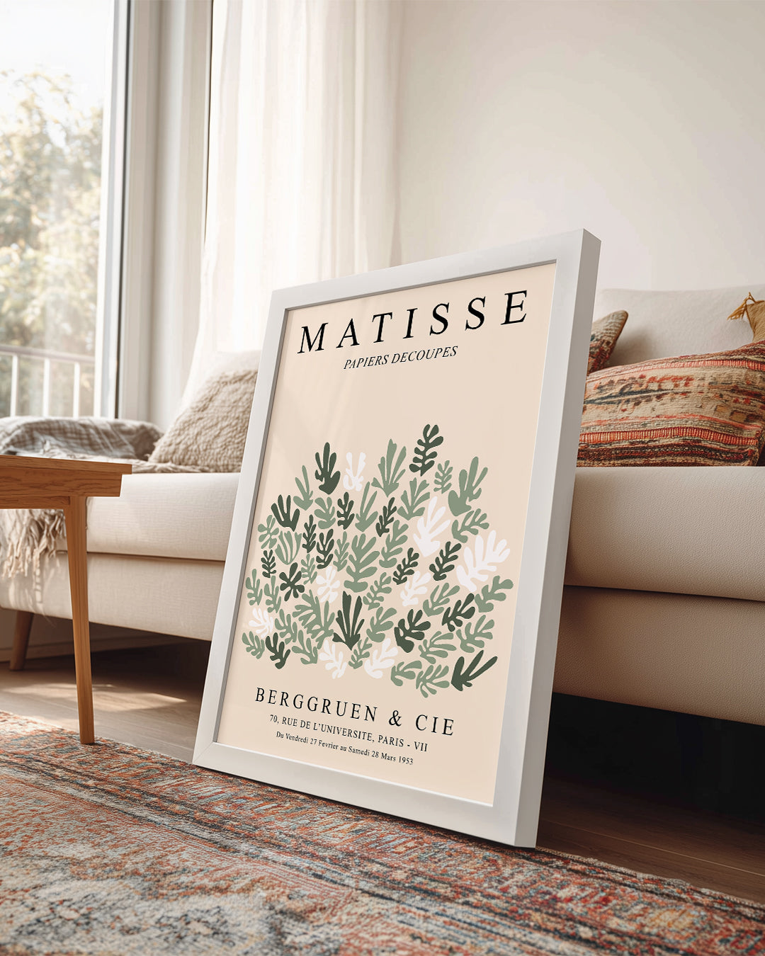 Tropikal Yapraklar Kolajı - Henri Matisse - 1953 Poster Tablosu
