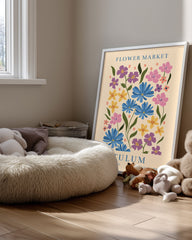 Tulum Flora Poster Tablosu