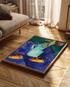 Turquoise Vase Poster Tablosu