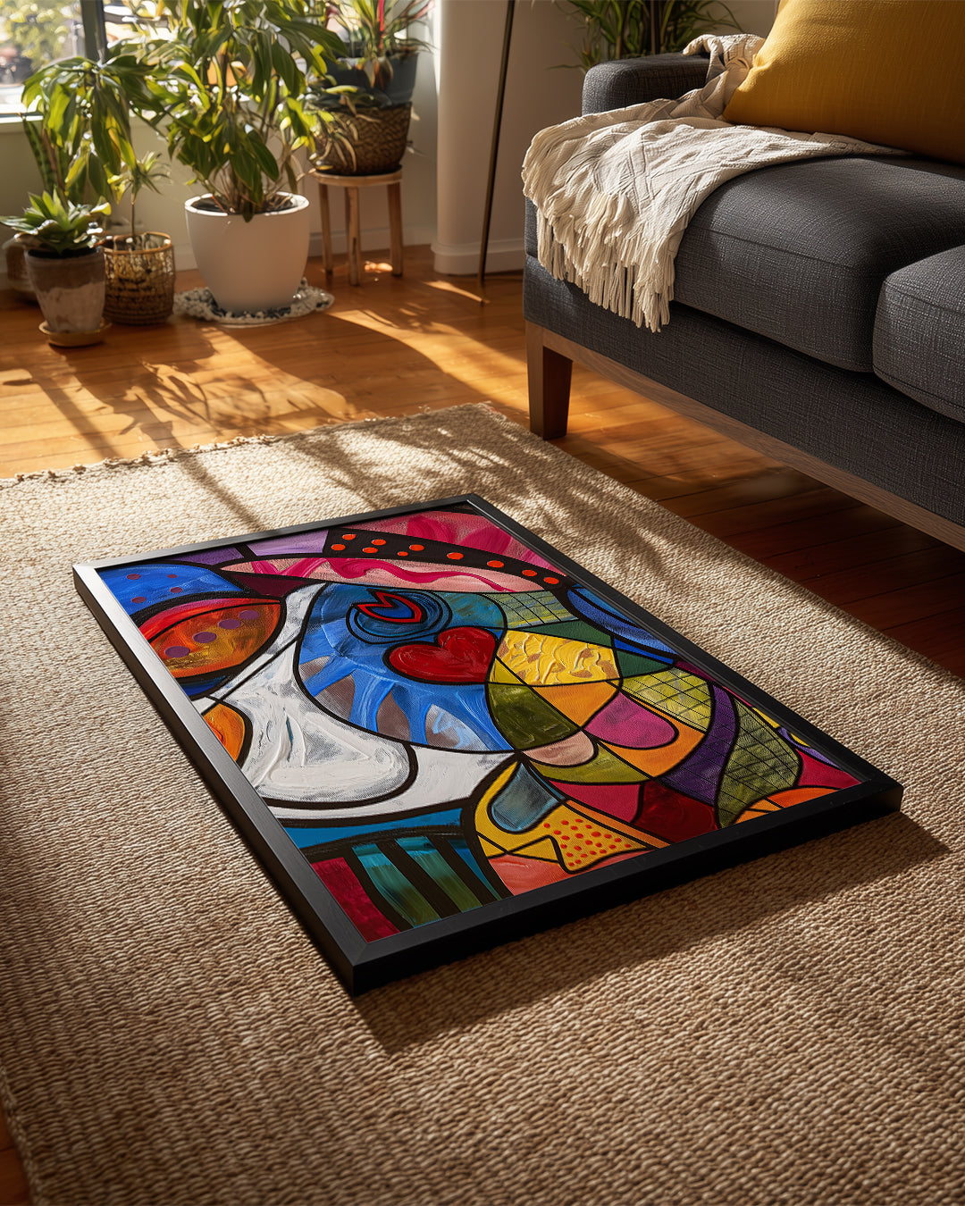 Tüylü-Sanat Eseri Poster Tablosu