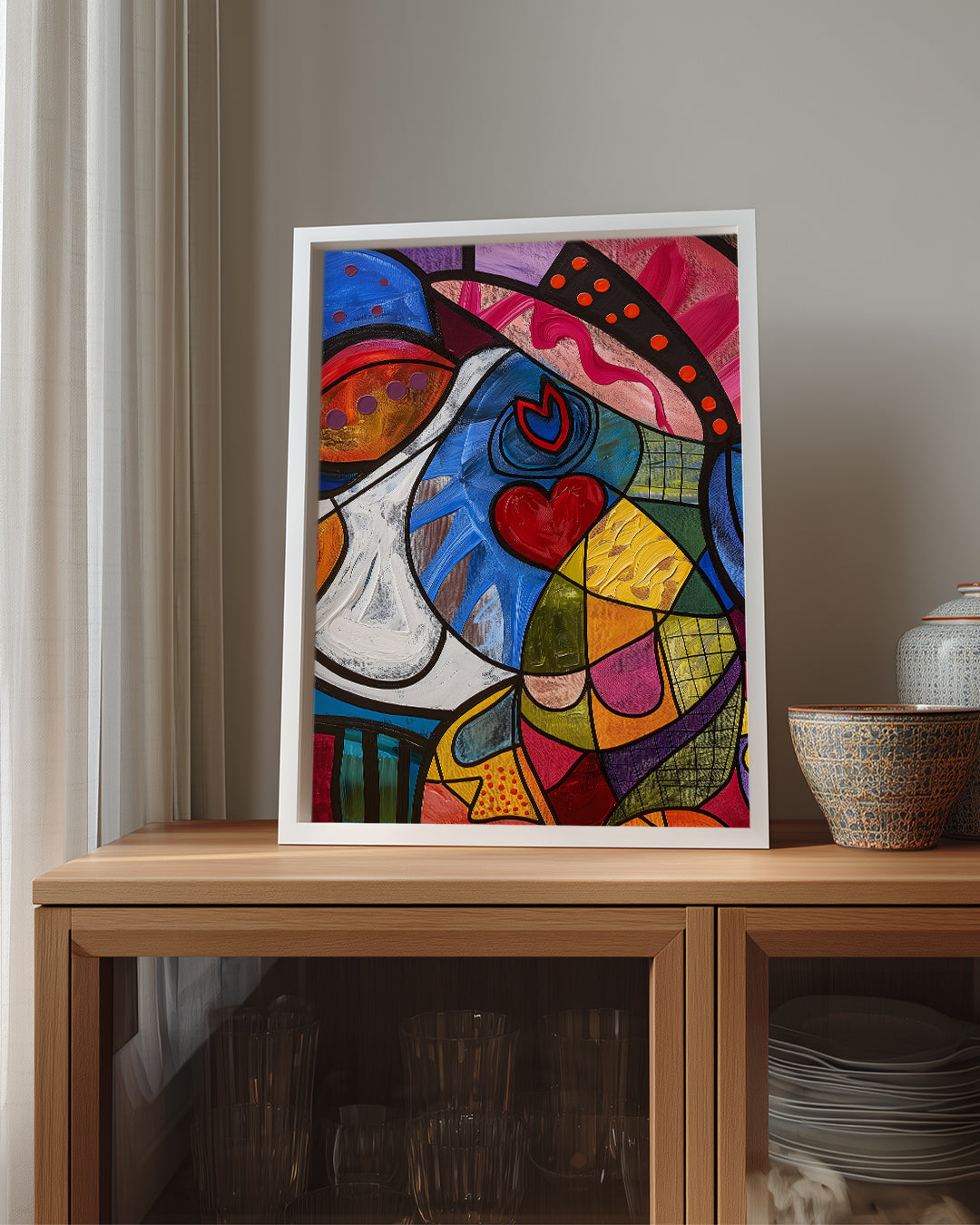 Tüylü-Sanat Eseri Poster Tablosu