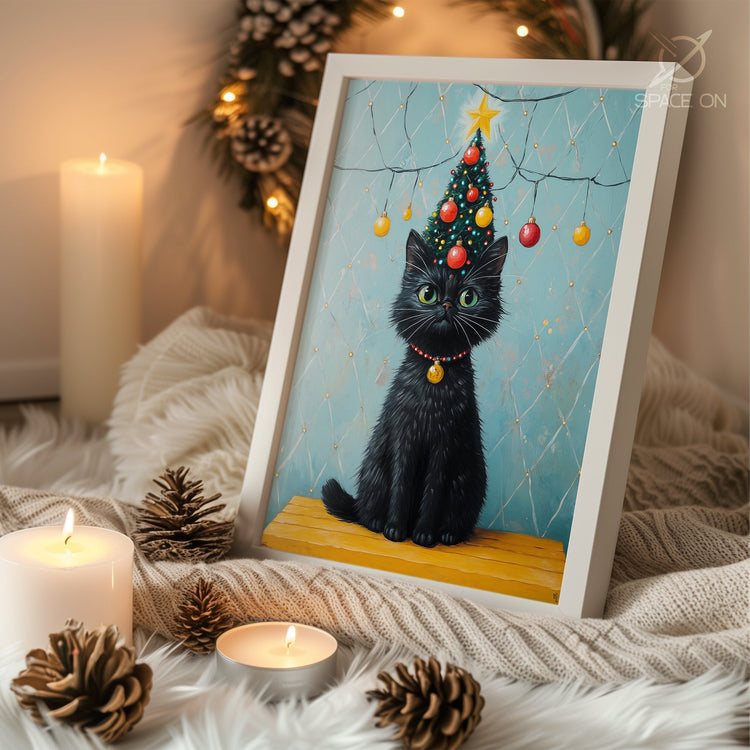 Twinkling Tree Lights Poster Tablosu