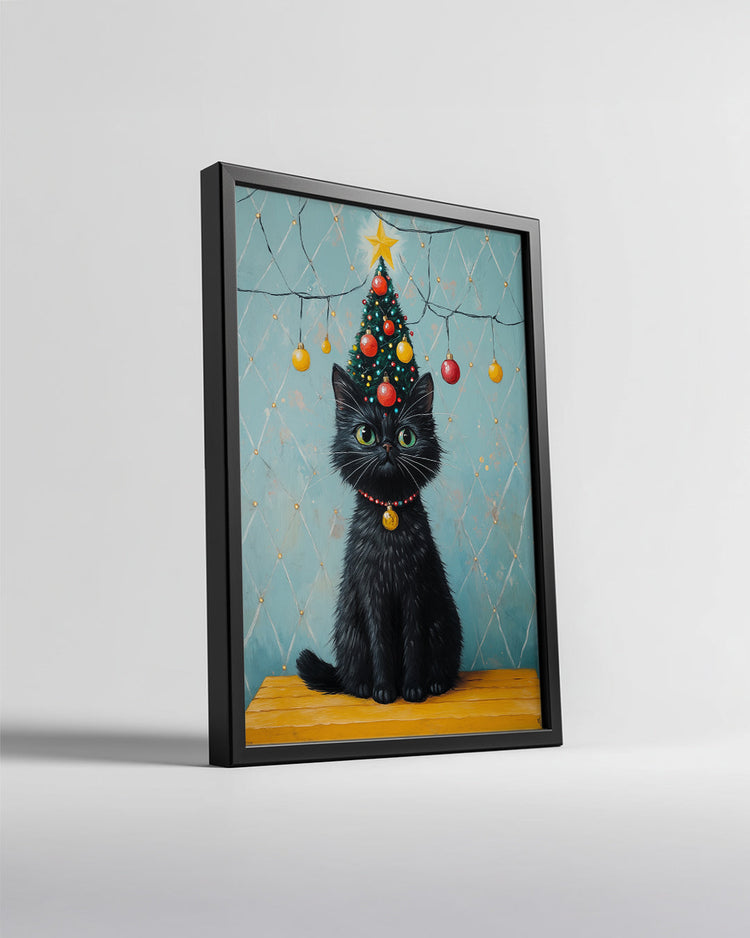 Twinkling Tree Lights Poster Tablosu