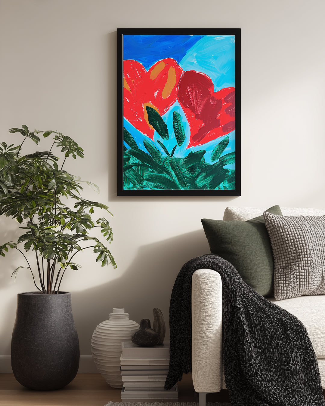 Two Hearts Poster Tablosu