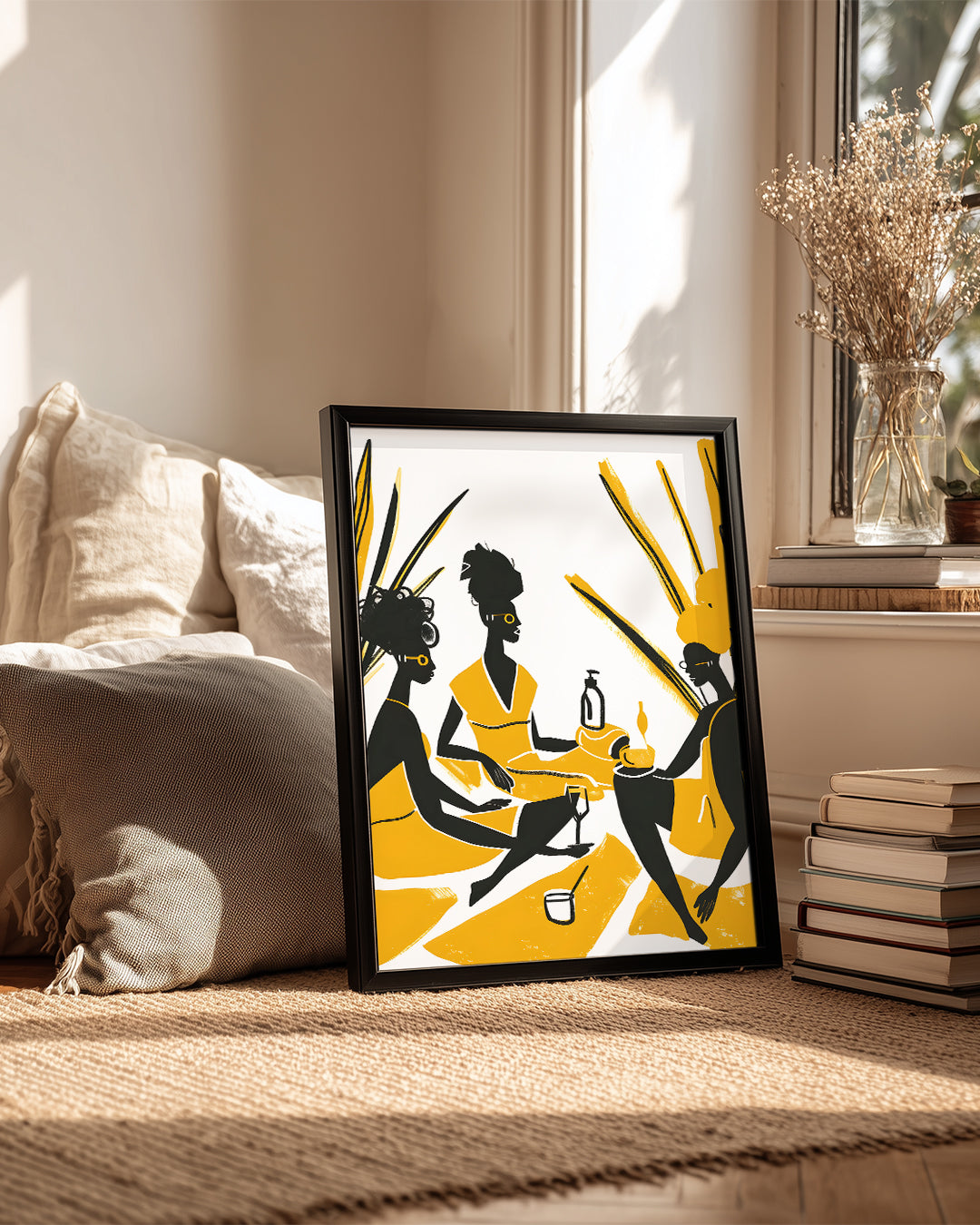 Üç Afrikalı Kadın - Etnik Poster Tablosu