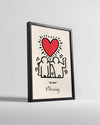 Unity Heart Poster Tablosu