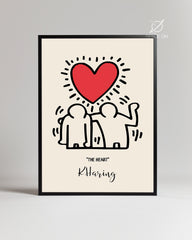 Unity Heart Poster Tablosu