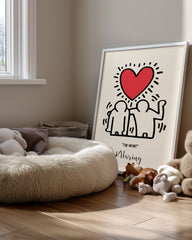 Unity Heart Poster Tablosu