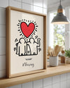 Unity Heart Poster Tablosu