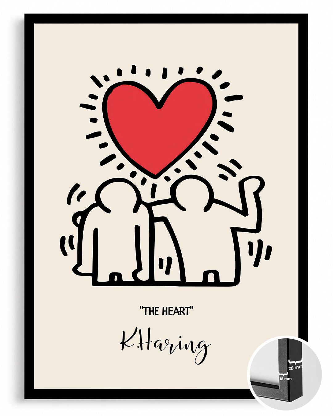 Unity Heart Poster Tablosu