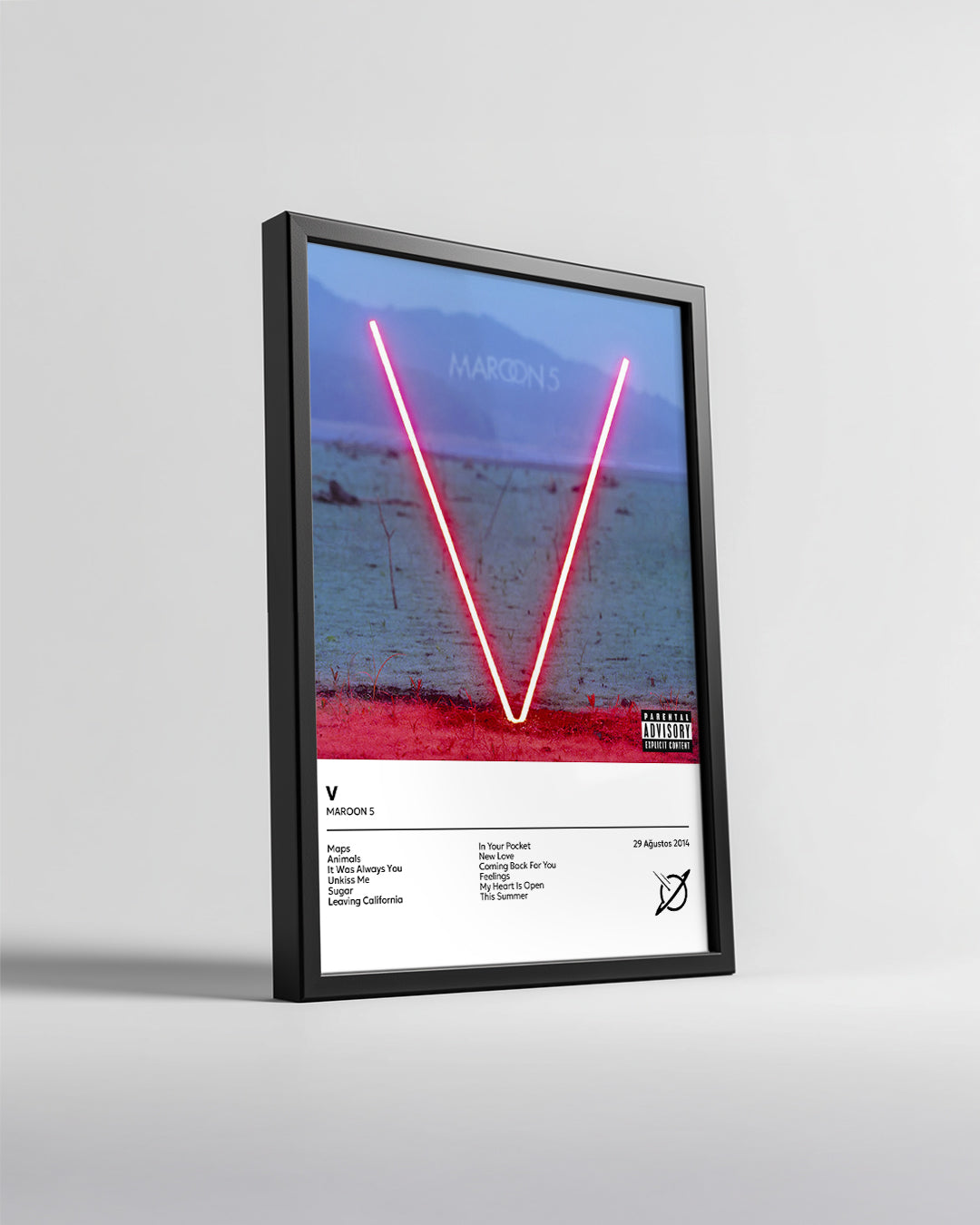 V - Maroon 5 Poster Tablosu