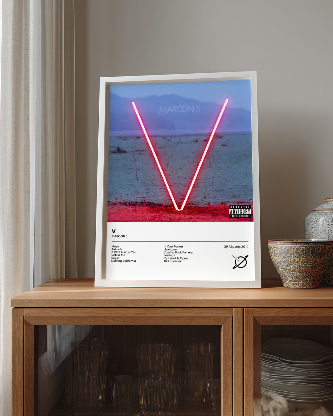 V - Maroon 5 Poster Tablosu