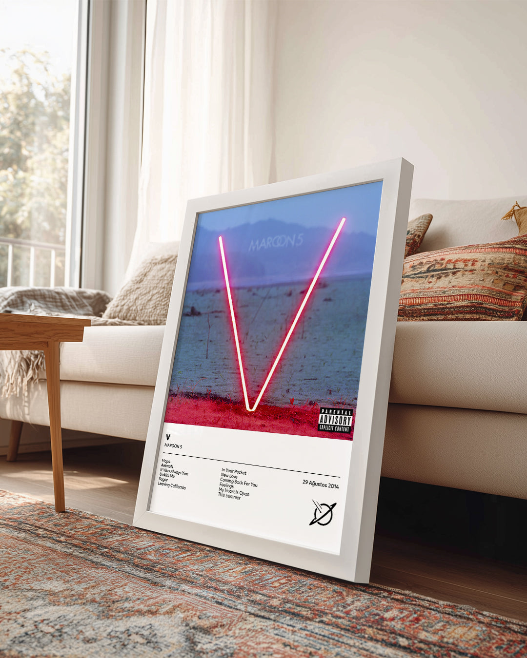 V - Maroon 5 Poster Tablosu