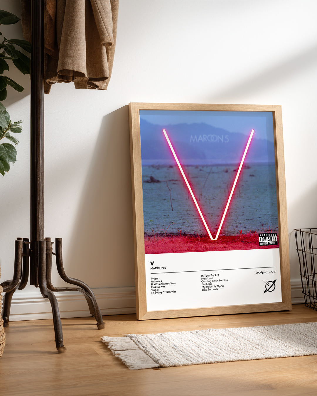 V - Maroon 5 Poster Tablosu