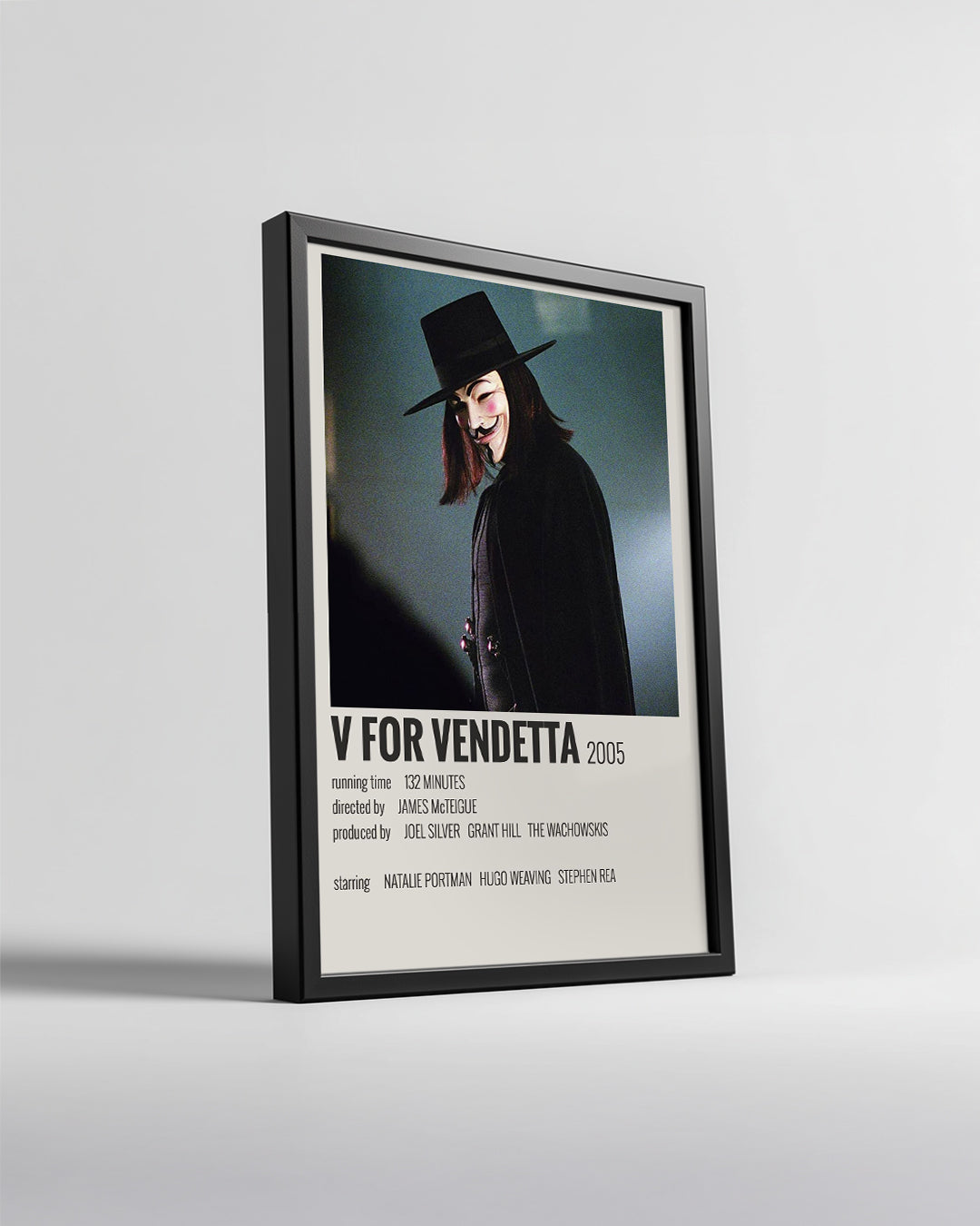 V For Vendetta Poster Tablosu