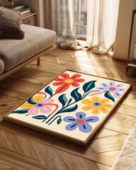 Vague Jardin Poster Tablosu