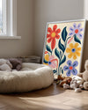 Vague Jardin Poster Tablosu