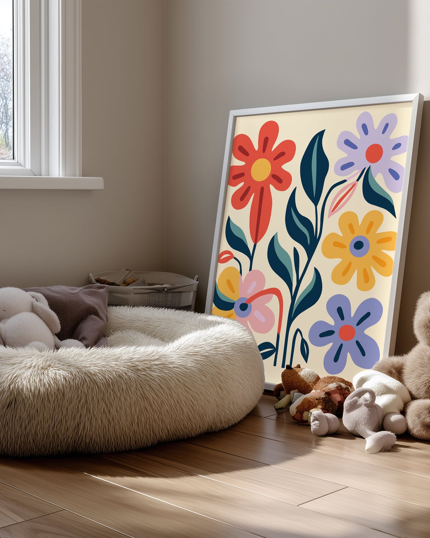 Vague Jardin Poster Tablosu