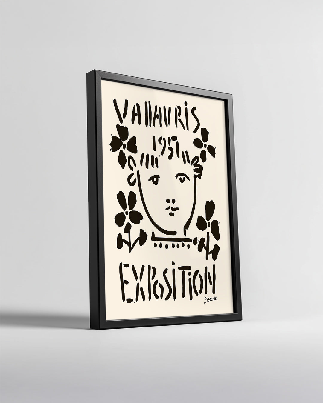 Vallauris 1957 - Pablo Picasso Poster Tablosu