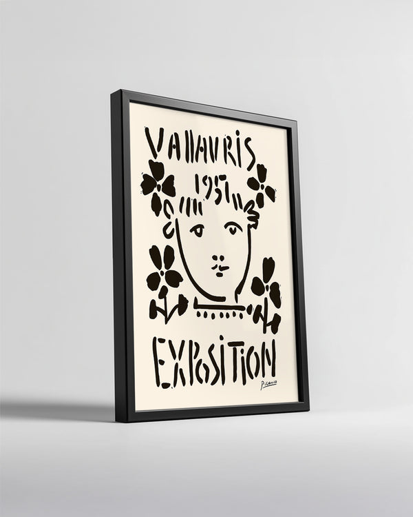 Vallauris 1957 - Pablo Picasso Poster Tablosu