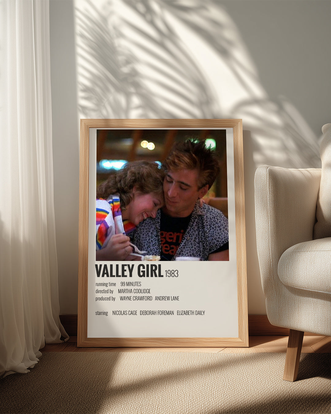 Valley Girl Poster Tablosu