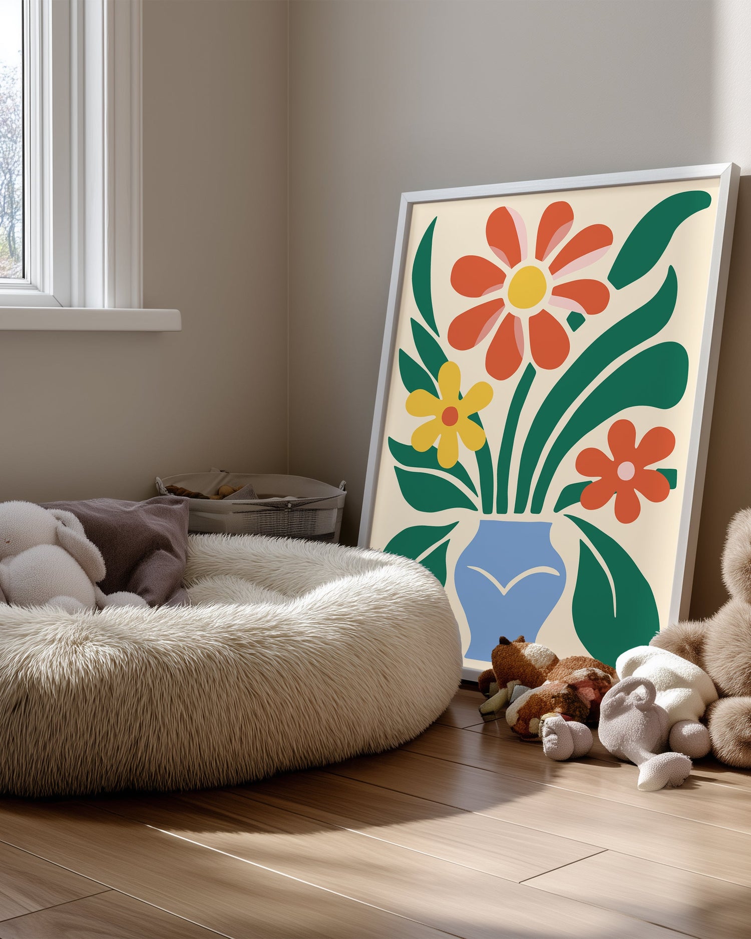 Vase Abstract Poster Tablosu