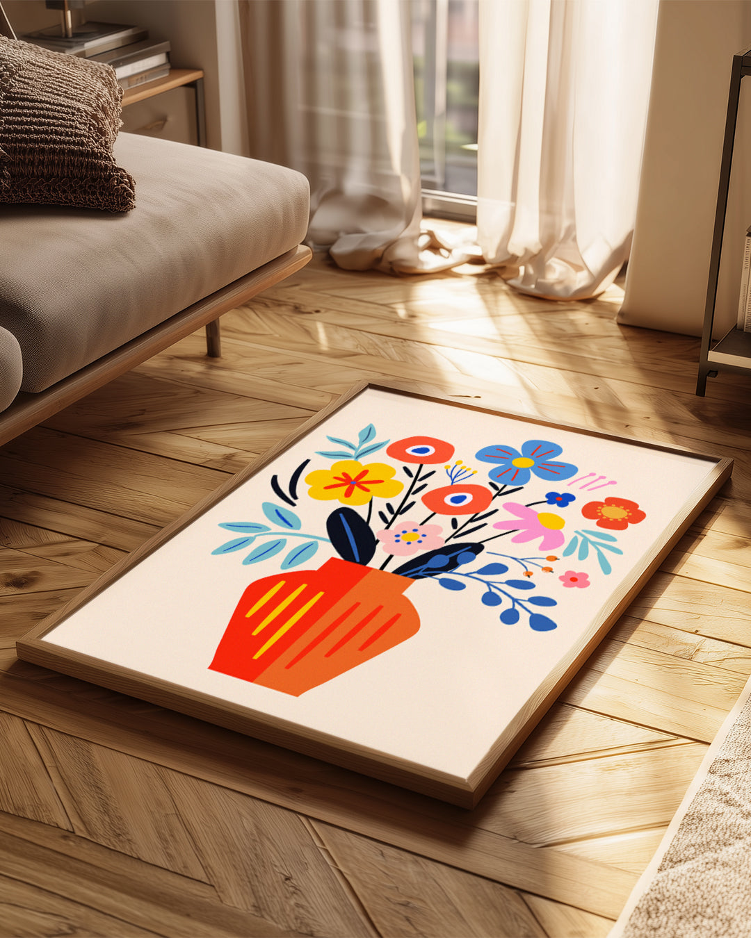 Vase Chaud Poster Tablosu