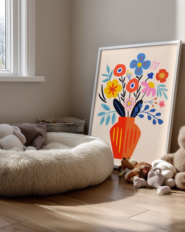 Vase Chaud Poster Tablosu