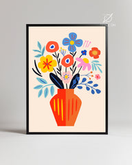 Vase Chaud Poster Tablosu