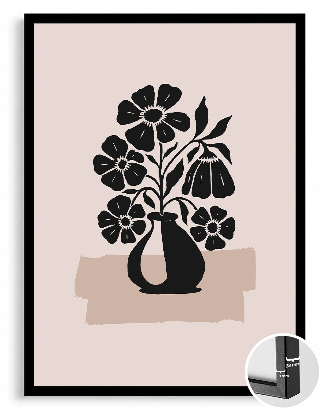 Vase Detail Poster Tablosu