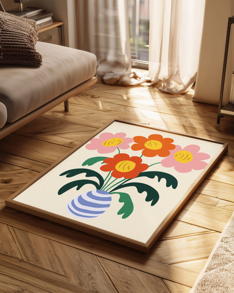 Vase Mignon Poster Tablosu