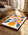 Vase Tropical Poster Tablosu