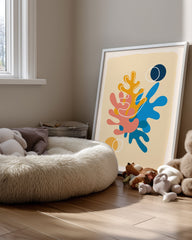 Vibrant Branche Poster Tablosu