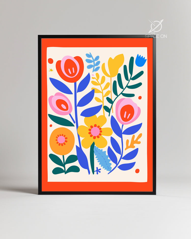 Vibrant Cadre Poster Tablosu